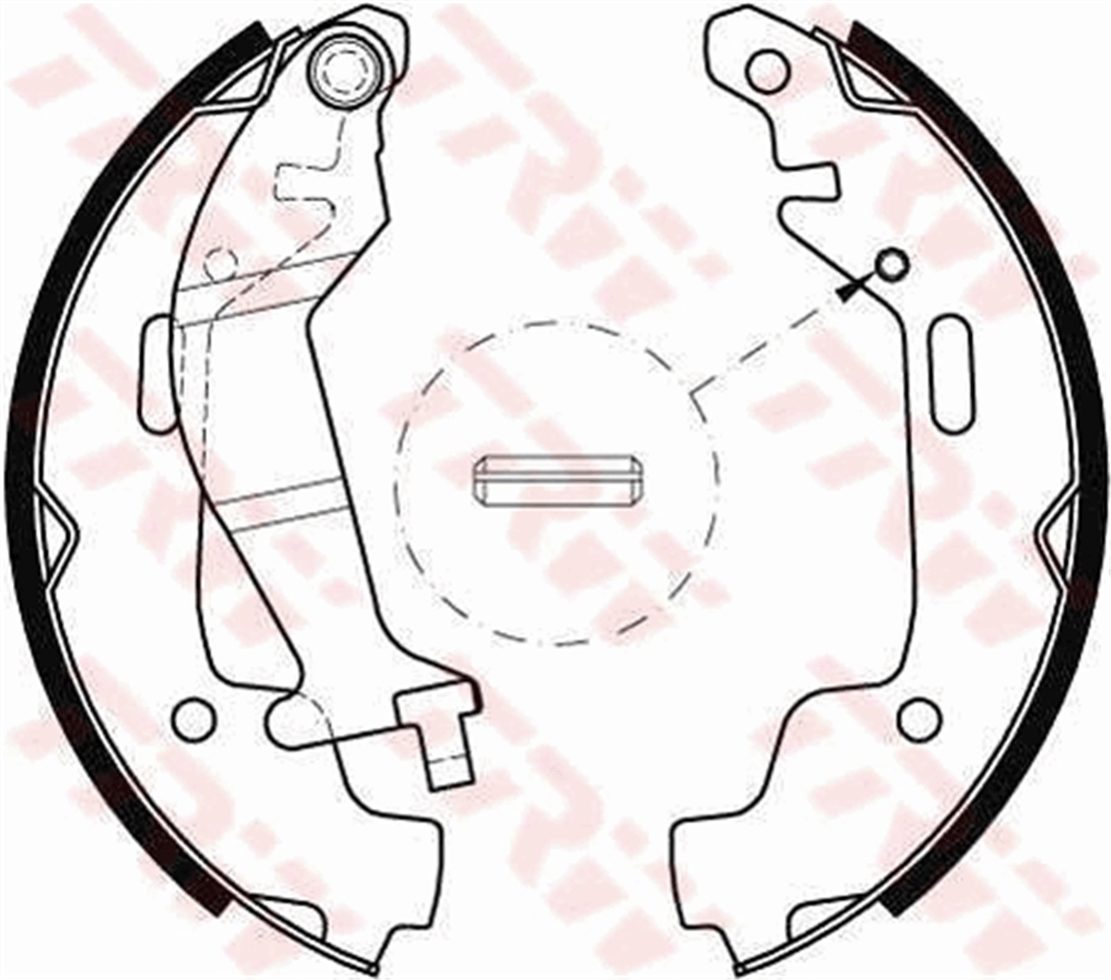 FREN BALATASI PABUÇLU ARKA OPEL AGILA 1.0 12V 00-07, 1.2 16V 00-07 