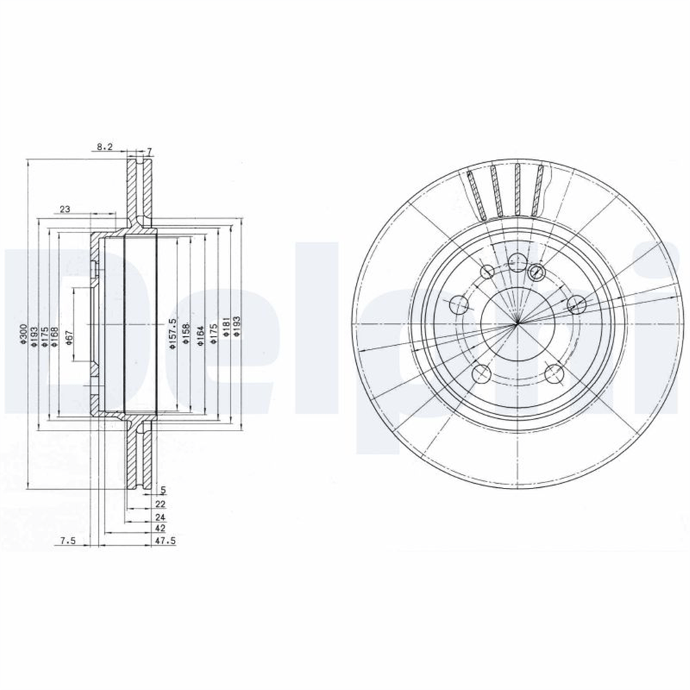 FREN DİSKİ (ÇİFTLİ PAKET) DELİKLİ ARKA MERCEDES 400, 500, 600, CL420, CL500, S280, S300, S320, S350, S420, S500, S600 02/1991 > 