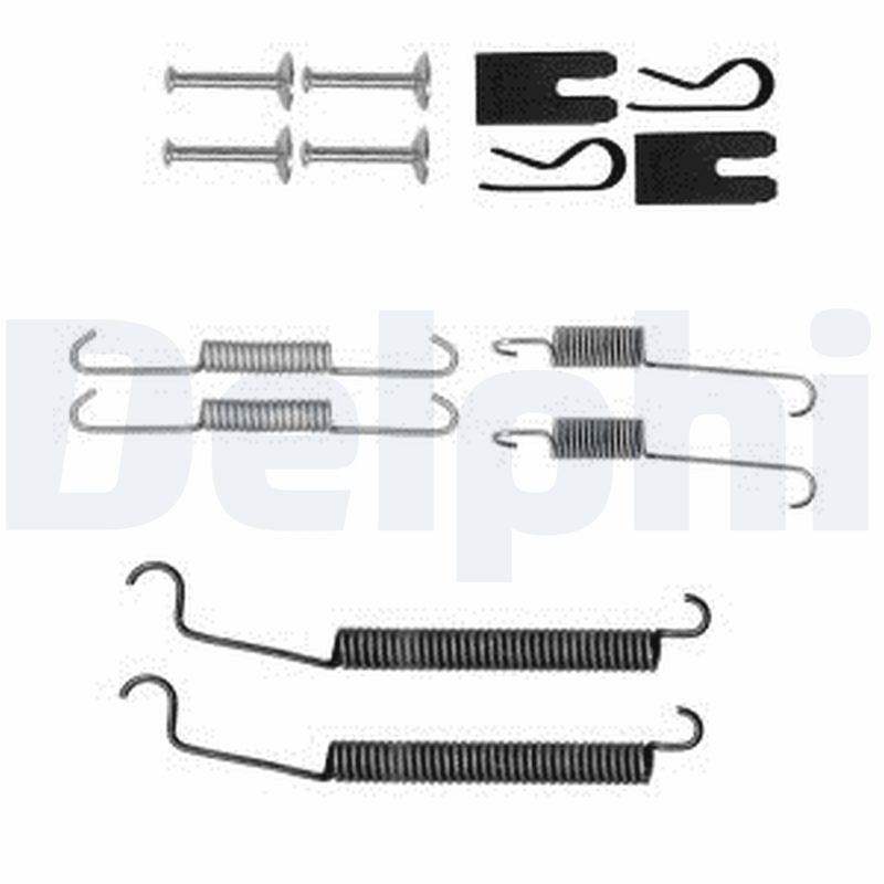 FREN PABUÇ MONTAJ TAKIMI ARKA MITSUBISHI COLT VI 1.1 / 1.3 / 1.5 04-12, SMART FORFOUR 1.1 / 1.3 / 1.5 04-06 