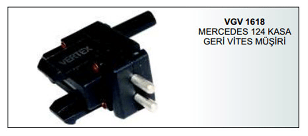 GERİ VİTES MÜŞÜRÜ VGV1618 MERCEDES 124 KASA GERİ VİTES MÜŞÜRÜ 
