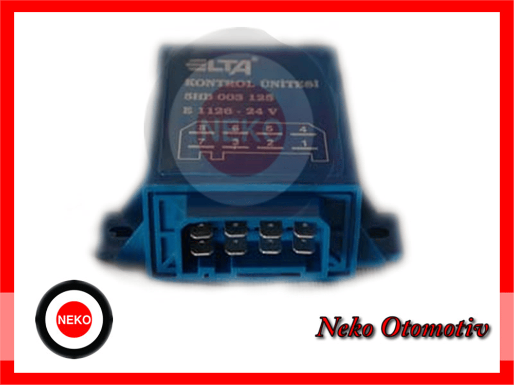 KALORİFER KONTROL ÜNİTESİ (24V) 
