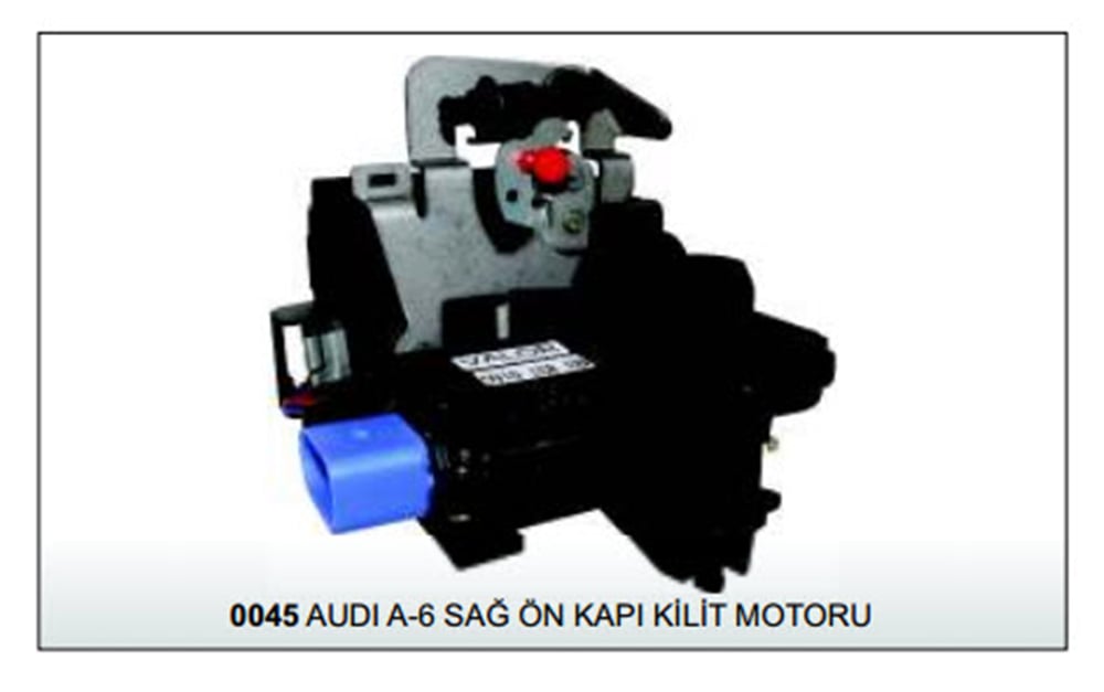 KAPI KİLİT MOTORU VALOR 0045 AUDI A6 SAĞ ÖN KAPI