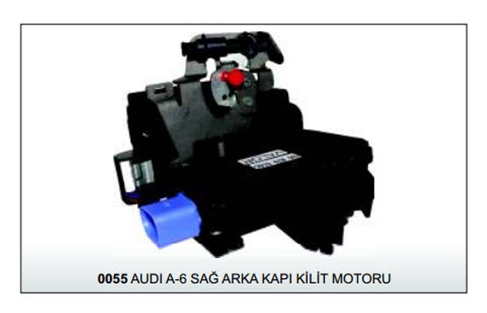 KAPI KİLİT MOTORU VALOR 0055 AUDI A6 SAĞ ARKA KAPI