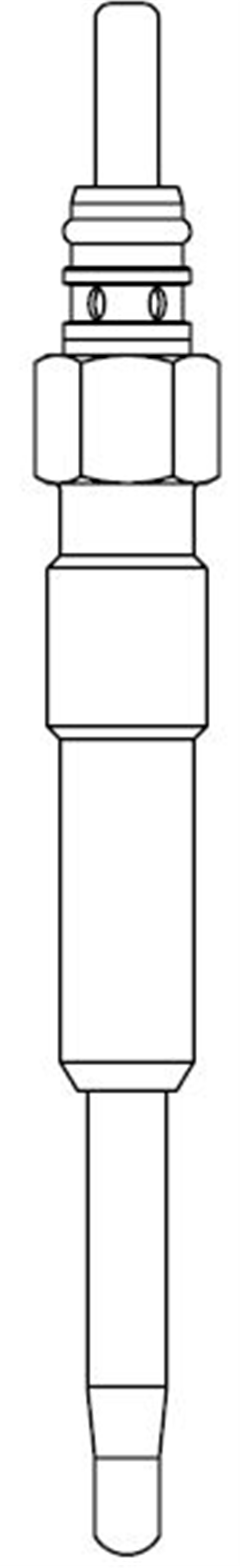 KIZDIRMA BUJİSİ GX98 SKODA FABIA SEAT CORDOBA 1,4 TDI 2003=> 