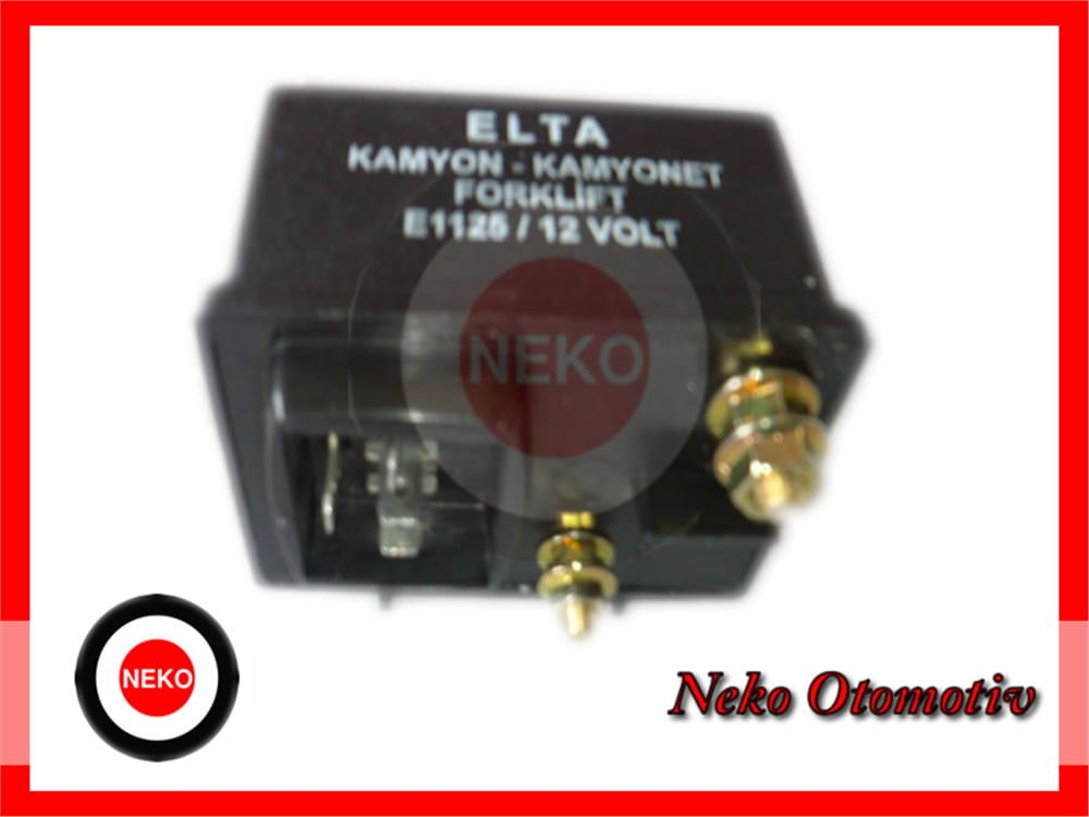 KIZDIRMA ROLESİ 12V (KAMYON-FORKLİFT) 