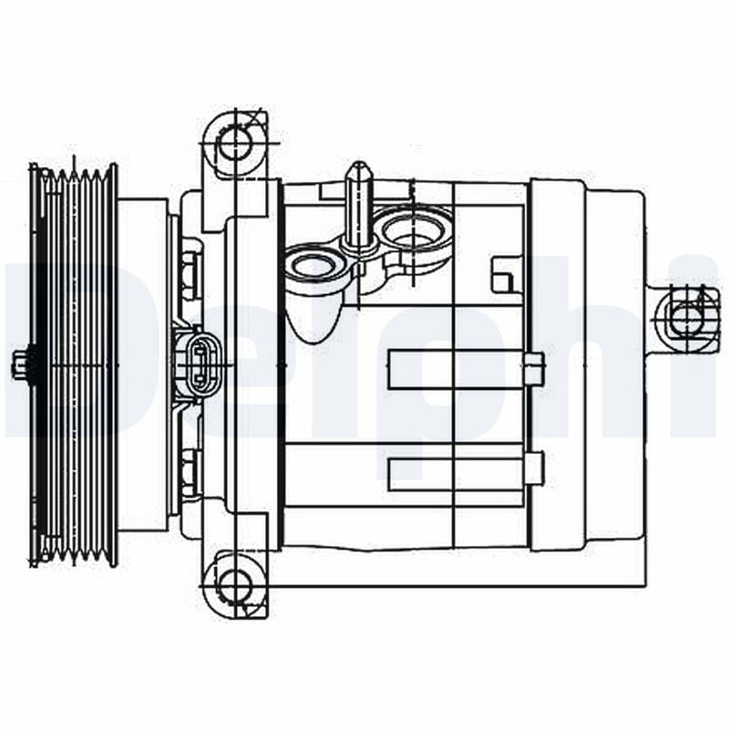 KLİMA KOMPRESÖRÜ CHEVROLET CAPTIVA 3.2 4WD 06=>, OPEL ANTARA 3.2 V6 06-11 