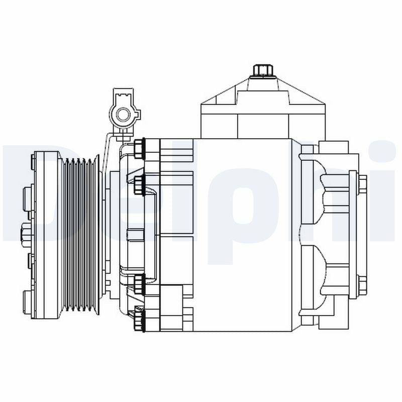 KLİMA KOMPRESÖRÜ FORD TRANSIT CONNECT 1.8 Dİ / 1.8 TDCİ 02-13, TOURNEO CONNECT 1.8 TDCI 02-13 