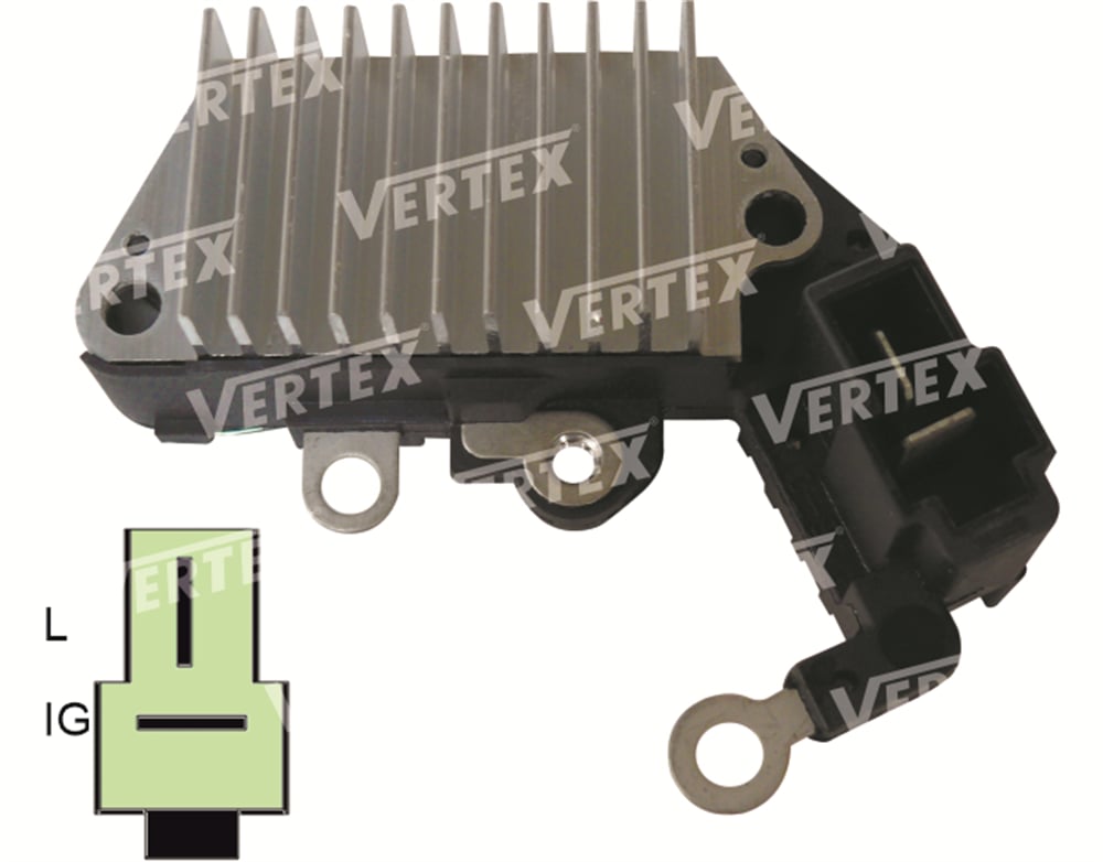 KONJEKTÖR 12V VN0254 KOMATSU FORKLİFT - İŞ MAKINASI NIPPONDENSO TİPİ 2 FİŞLİ 