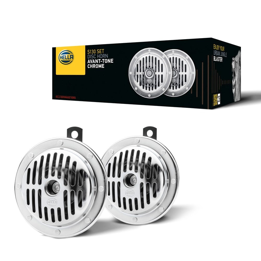 KORNA 12V SÜPER TON KROM KORNA (310-380 hz) 