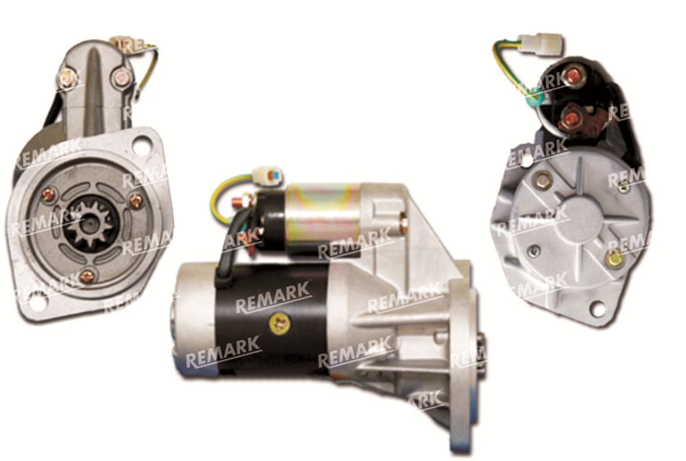 MARŞ MOTORU STR6000 12V 2.0KW 9 DİŞ [ ISUZU NKR-FORKLİFT HITACHI TİPİ ] 