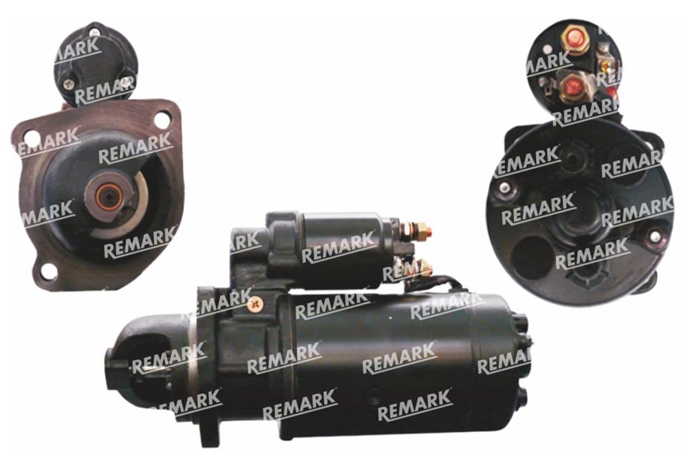 MARŞ MOTORU STR8018 24V 4.0KW 9 DİŞ [ IVECO - VOLVO - HANOMAG - LIEBHERR BOSCH TİPİ KW:4 ] 