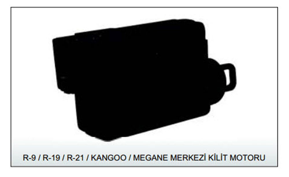 MERKEZİ KİLİT MOTORU KM010 R-9 R-19 R-21 KANGO MEGANE