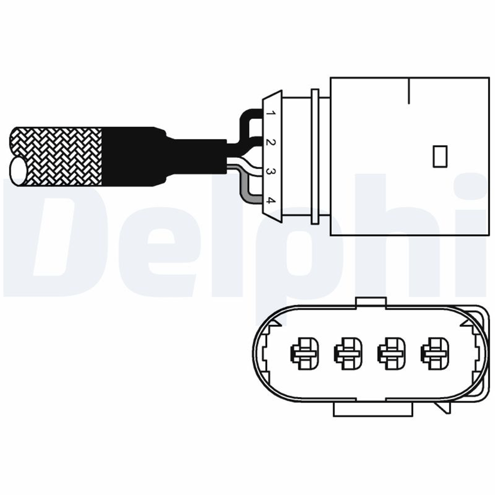 OKSİJEN (LAMBDA) SENSÖRÜ AUDI A3 1.6 96-03, SKODA ACTAVIA I 1.6 96-04, VW GOLF IV 1.6 97-04 