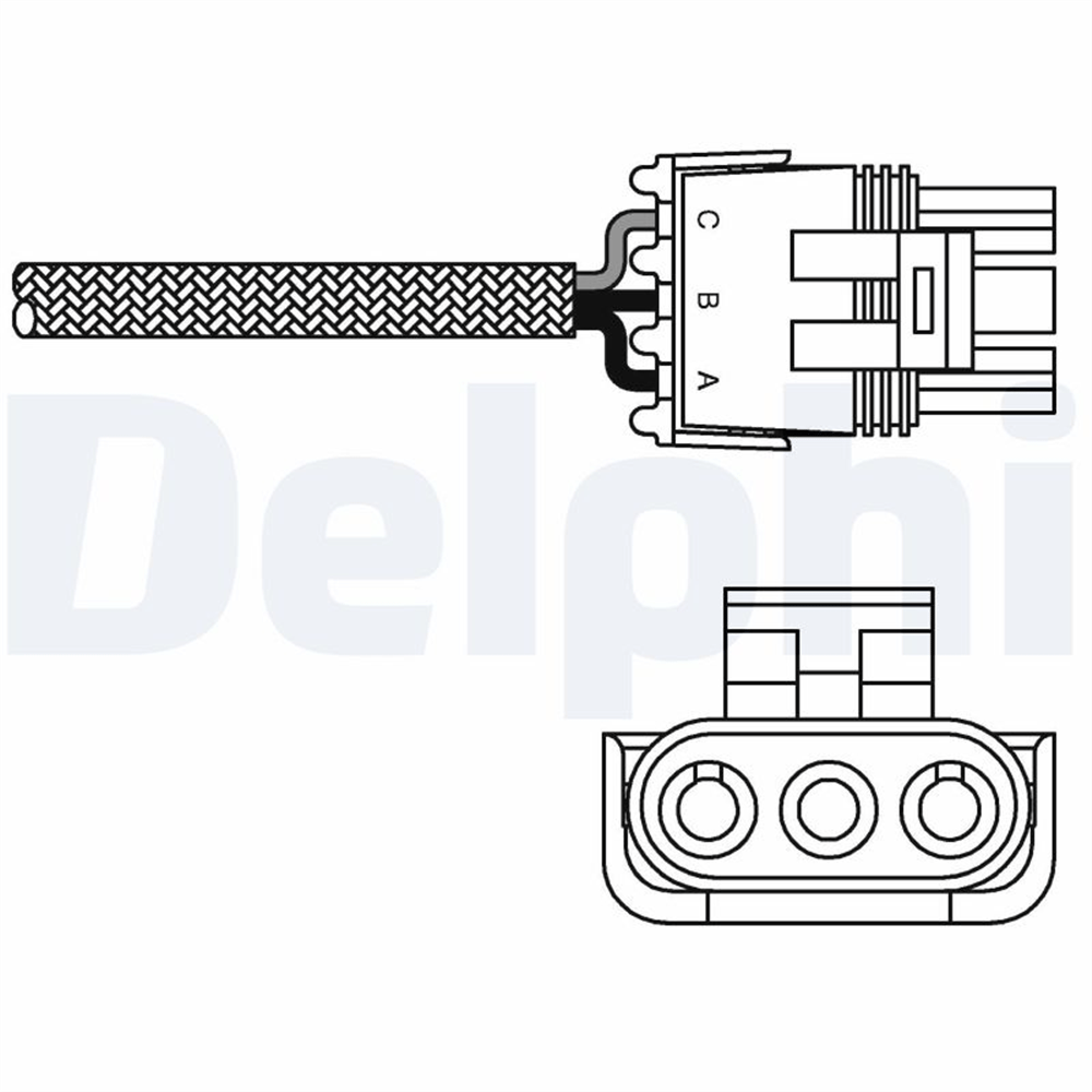 OKSİJEN (LAMBDA) SENSÖRÜ OPEL ASCONA C 1.8 / 2.0 İ 85-88, CALIBRA A 2.0 İ 90-97, CORSA A 1.6 GSI 88-92 