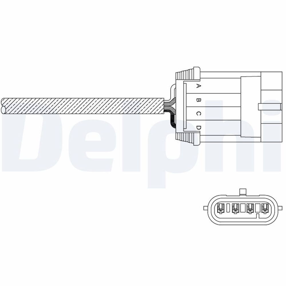 OKSİJEN (LAMBDA) SENSÖRÜ OPEL ASTRA 97-00, BMW Z3 ROADSTER 2.8 İ 96-00, Z3 COUPE 2.8 İ 98-00 