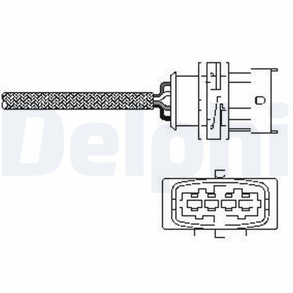 OKSİJEN (LAMBDA) SENSÖRÜ OPEL ASTRA G 1.2 16V 98-00, CORSA B 1.0 İ 12V / 1.2 İ 16V 96-00, MERIVA, ZAFIRA, VECTRA C 1.6 16V 