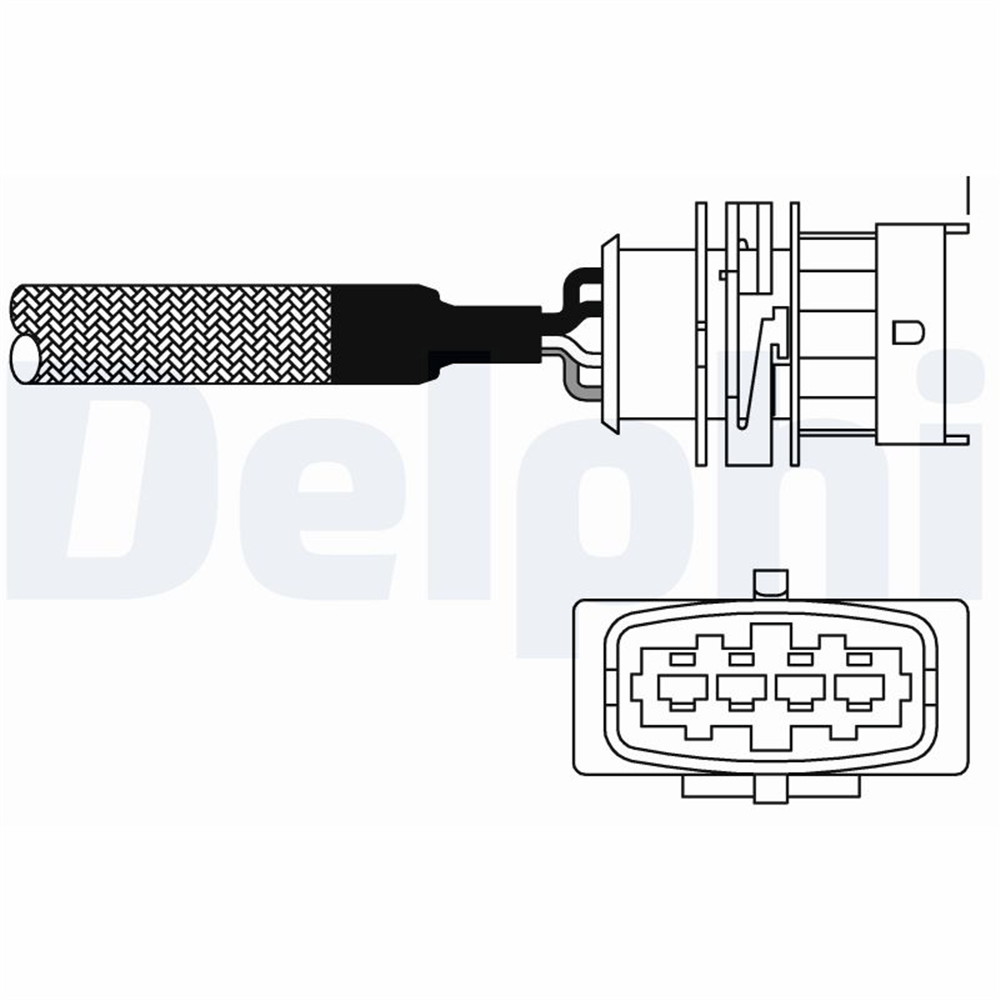 OKSİJEN (LAMBDA) SENSÖRÜ OPEL ASTRA G 1.2 16V / 1.4 16V 98-00, CORSA C 1.0 İ 12V 96-00, VECTRA C 1.6 16V 00 => 