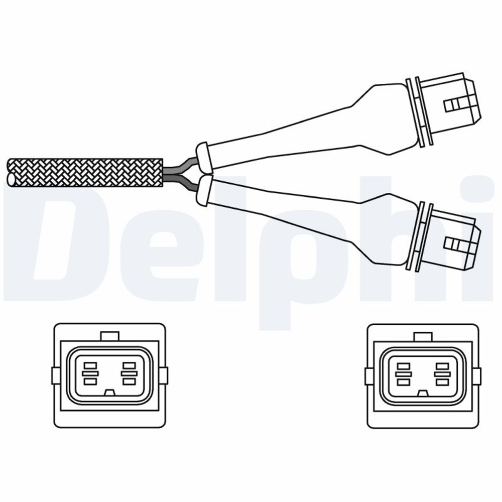 OKSİJEN (LAMBDA) SENSÖRÜ PEUGEOT 205 I 1.1 / 1.4 / 1.6 89-94, 309 II 1.1 / 1.4 89-93, 405 1.9 / 1.9 4x4 88-92 