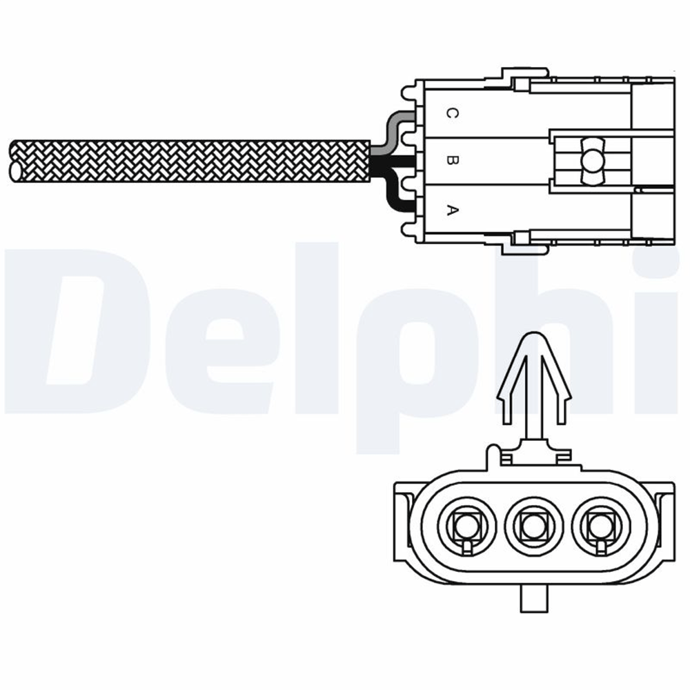 OKSİJEN (LAMBDA) SENSÖRÜ RENAULT CLIO I 1.2 / 1.4 90-98, 19 II 1.4 92-95 