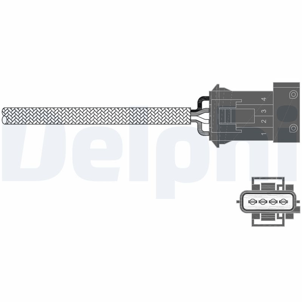 OKSİJEN (LAMBDA) SENSÖRÜ VOLVO C70 I COUPE 2.0 T 97-02, S70 2.0 / 2.0 TURBO 97-00, V70 2.0 96-00, XC70 CROSS COUNTRY 2.4 T 97-02 
