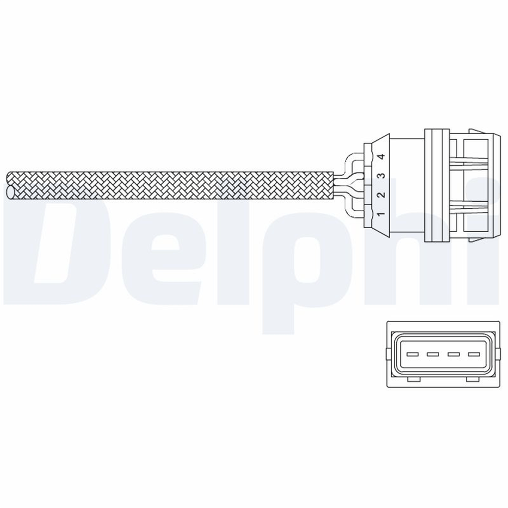OKSİJEN (LAMBDA) SENSÖRÜ VOLVO S40 1.9 T4 / 2.0 T 97-03, V40 1.9 T4 / 2.0 T 97-00 