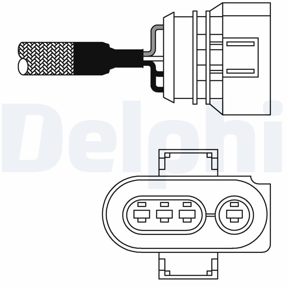 OKSİJEN (LAMBDA) SENSÖRÜ VW GOLF III 2.9 VR6 94-99, SHARAN 91-00 