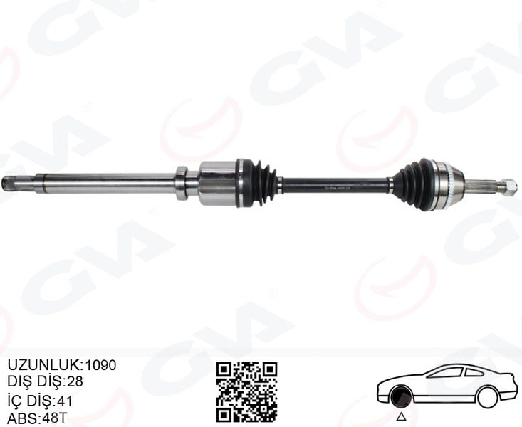 ÖN AKS KOMPLE SAĞ FORD TRANSIT V347 2.2TDCI 115PS -140PS 07>11