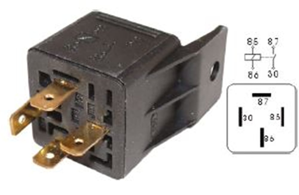 ROLE 12V 30A VR0060 UNIVERSAL 4 UÇLU 