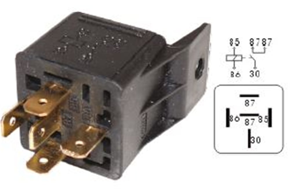 ROLE 12V 30A VR0070 UNIVERSAL 5 UÇLU 
