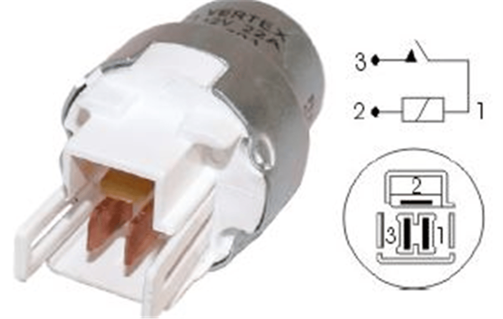 ROLE 12V VR3140 MITSUBISHI - HYUNDAI YUVARLAK 