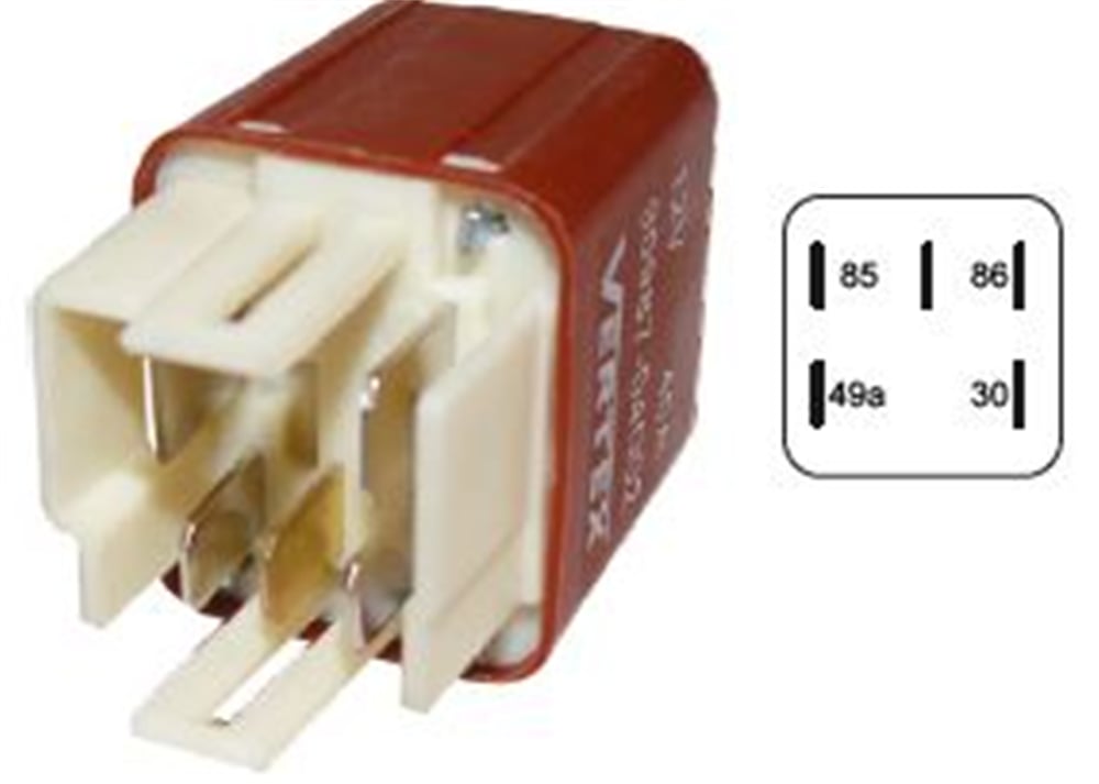 ROLE 12V VR4002 MITSUBISHI 5 UÇLU 
