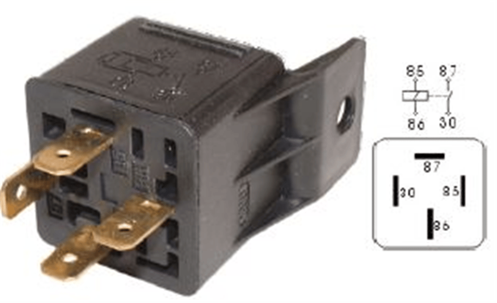 ROLE 24V 30A VR0340 UNIVERSAL 4 UÇLU 