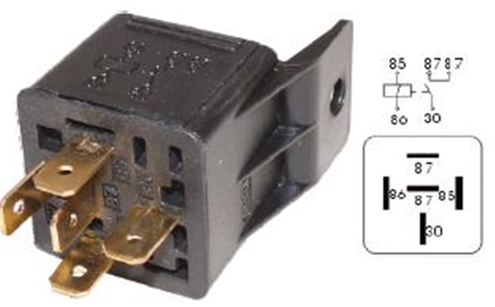ROLE 24V 30A VR0350 UNIVERSAL 5 UÇLU 