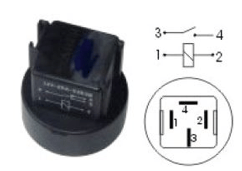 ROLE VR3600 YUVARLAK SOKETLİ 12V 4P OPEL 