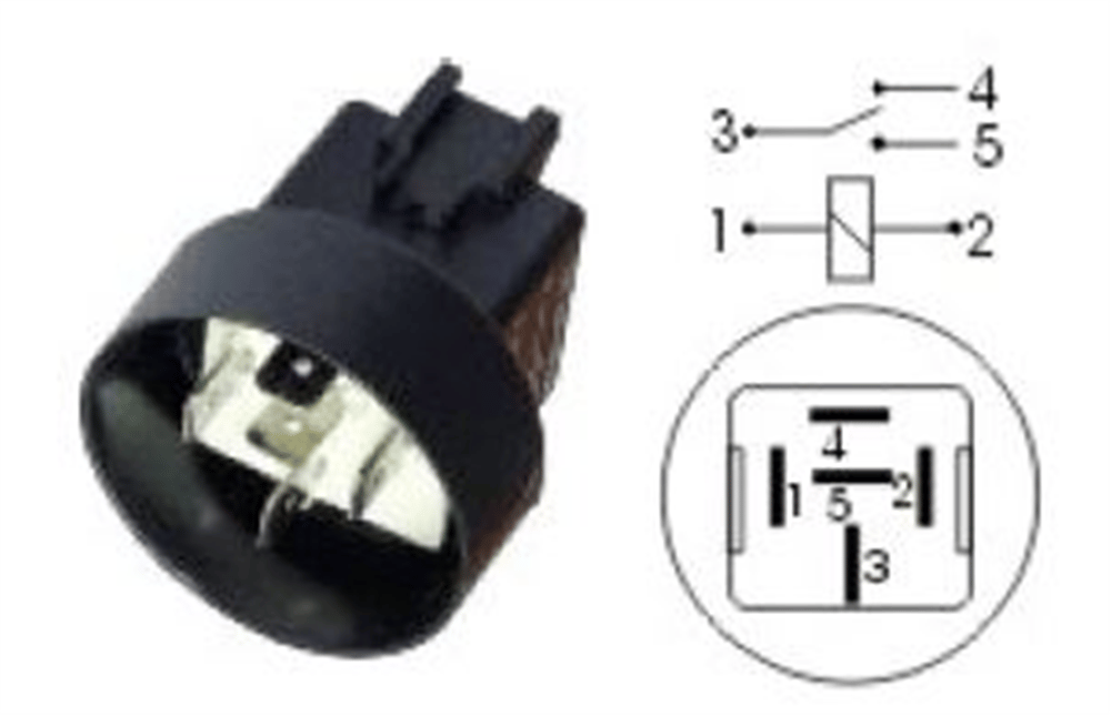 ROLE VR3610 YUVARLAK SOKETLİ 12V 5P OPEL 