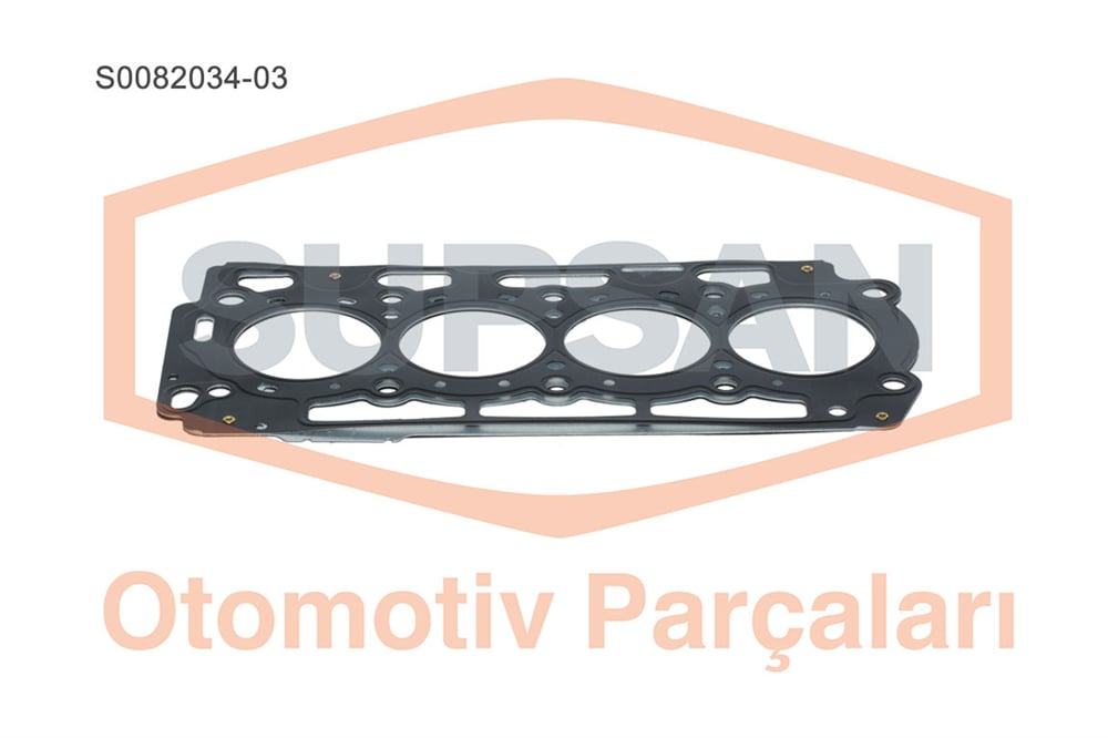 SİLİNDİR KAPAK CONTASI 1 ÇENTİK-ÇOK KATMANLI ÇELİK FORD FIESTA, FUSION 1.4 TDCI DURATORQ 8V 