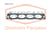 SİLİNDİR KAPAK CONTASI 1 ÇENTİK ÇOK KATMANLI ÇELİK 1.30MM PEUGEOT BOXER TURBO DİZEL ENG. DW12TED- DW10TD 