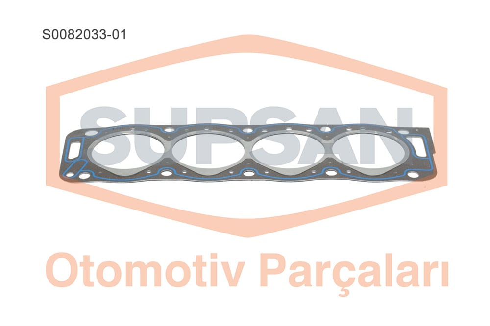 SİLİNDİR KAPAK CONTASI 1 ÇENTİK-SACLI ÖZEL KLİNGRİT PEUGEOT PARTNER, CITROEN BERLINGO, BOXER DİZEL 1.9 ENG. XUD7/XUD9/9A 