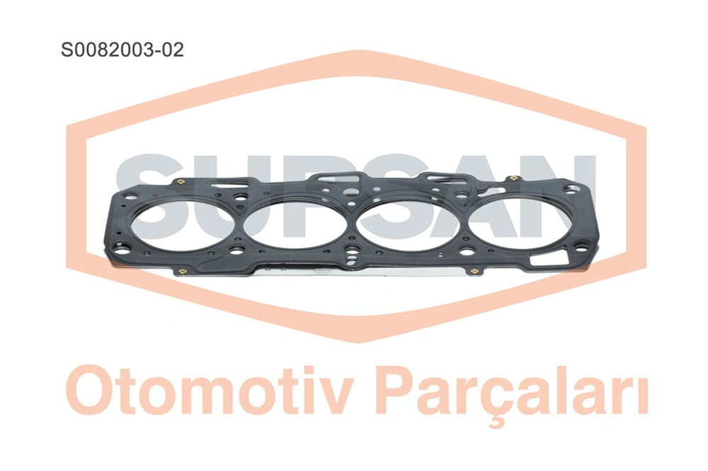 SİLİNDİR KAPAK CONTASI 2 ÇENTİK-ÇOK KATMANLI ÇELİK FIAT DOBLO, MAREA 1.9 JTD, 1.9 MULTIJET ENG. 188 B 2.000 