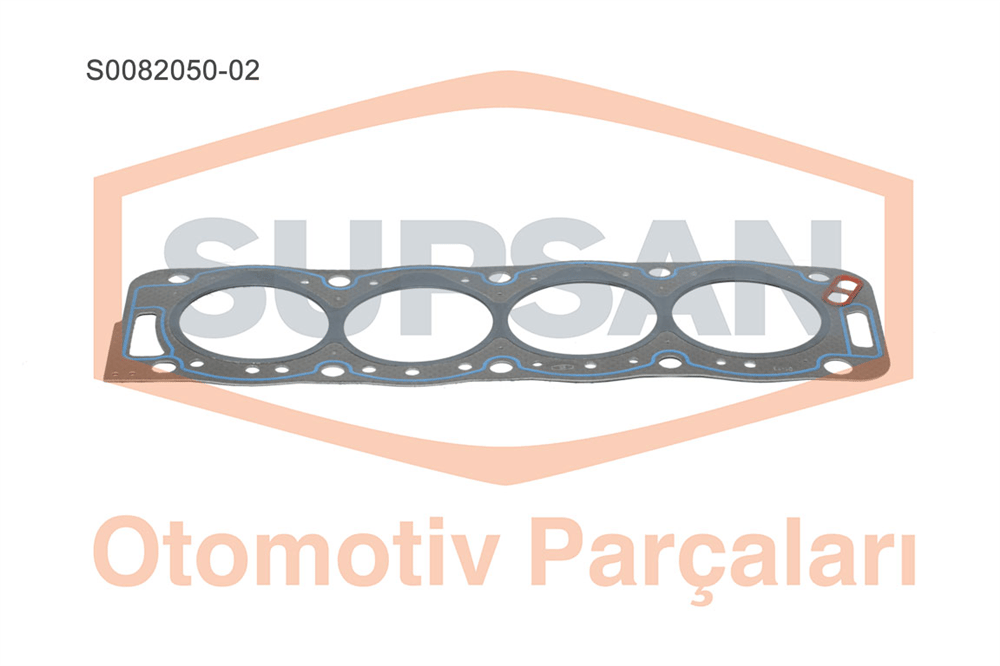 SİLİNDİR KAPAK CONTASI 2 ÇENTİK-SACLI ÖZEL KLİNGRİT PEUGEOT PARTNER, CITROEN BERLINGO ENG. XUD9TE/TF 