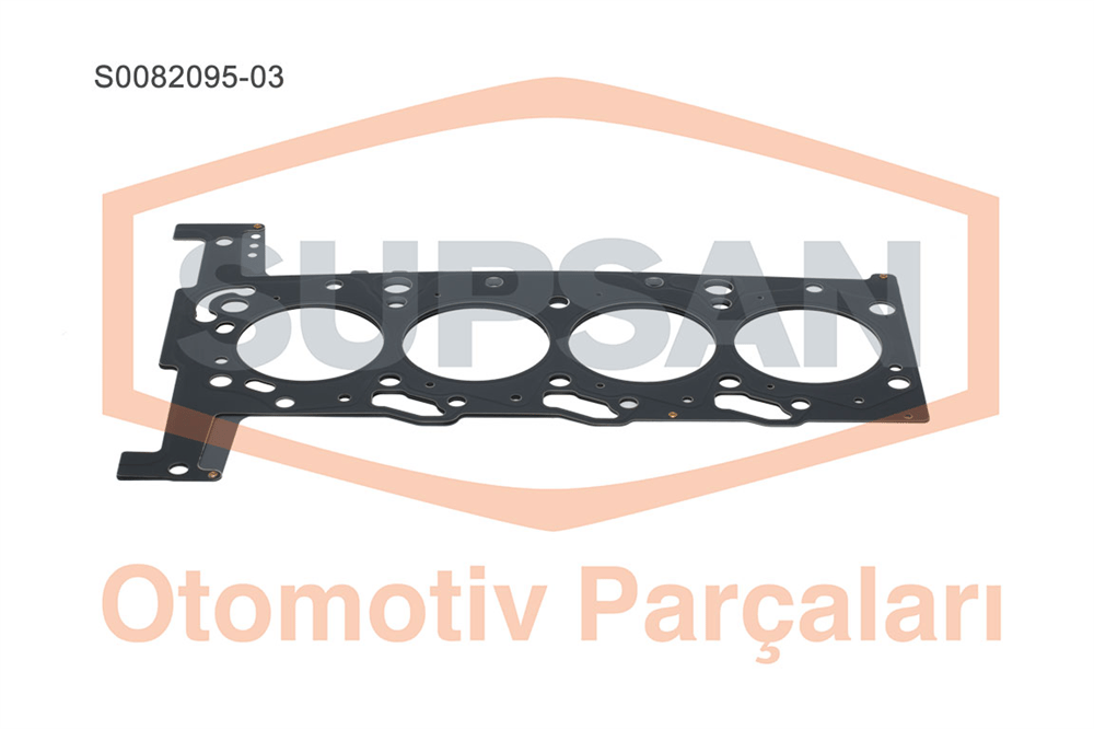 SİLİNDİR KAPAK CONTASI 3 ÇENTİK-ÇOK KATMANLI ÇELİK FORD TRANSIT I4U 2.4L - V347 