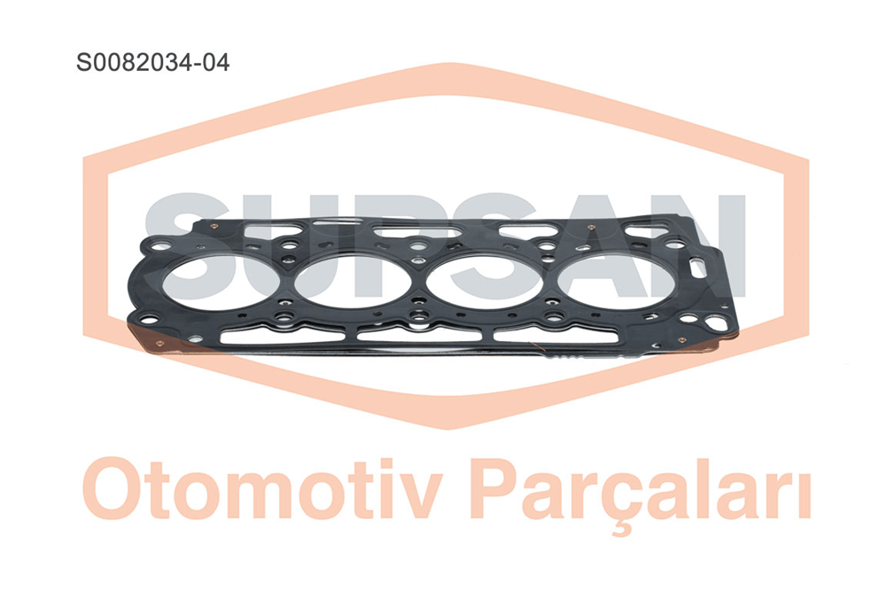 SİLİNDİR KAPAK CONTASI 4 ÇENTİK-ÇOK KATMANLI ÇELİK FORD FIESTA, FUSION 1.4 TDCI DURATORQ 8V 
