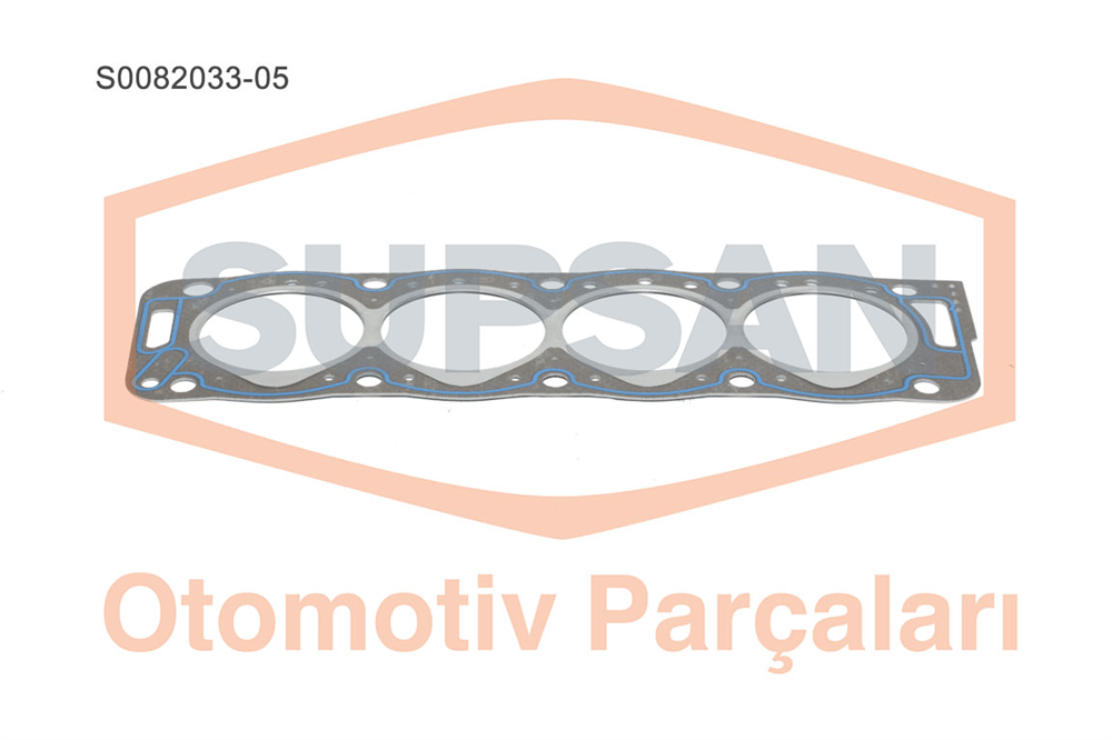 SİLİNDİR KAPAK CONTASI 5 ÇENTİK-SACLI ÖZEL KLİNGRİT PEUGEOT PARTNER, CITROEN BERLINGO, BOXER DİZEL 1.9 ENG. XUD7/XUD9/9A 