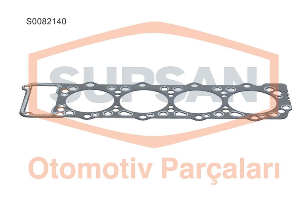 SİLİNDİR KAPAK CONTASI ÇOK KATMANLI ÇELİK MITSUBISHI CANTER, FUSO - ENG. 4M40-4M40T FE511-FE531, PAJERO ENG. 4M40-4M40T 