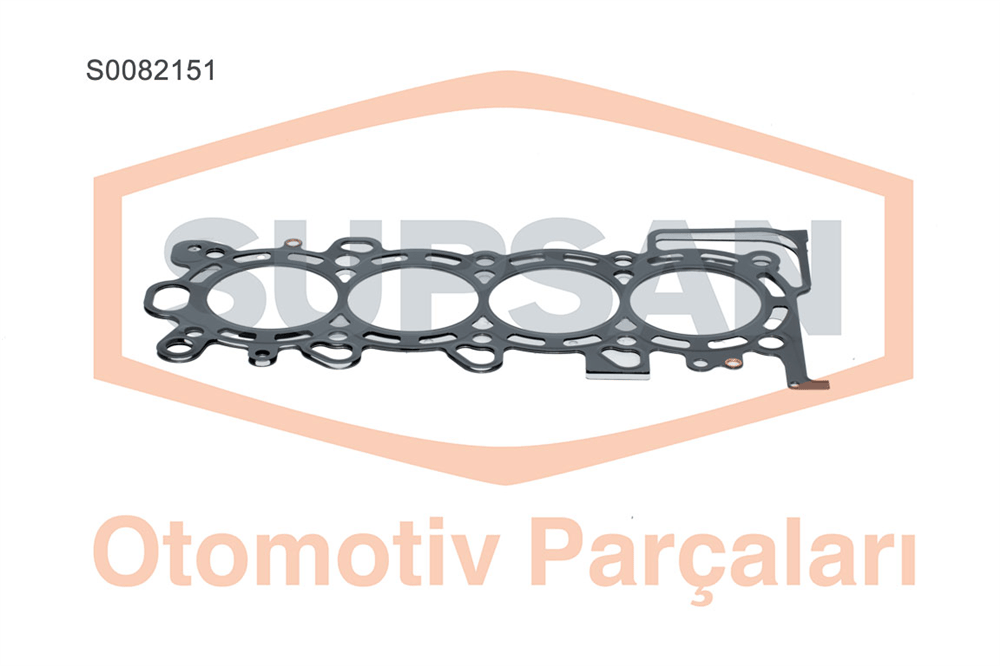 SİLİNDİR KAPAK CONTASI ÇOK KATMANLI ÇELİK HONDA JAZZ II 1.4 8V ENG. L12A1 - L13A1 