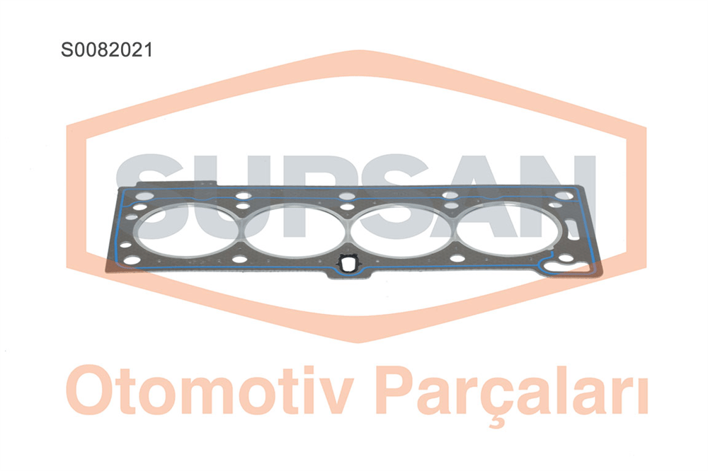SİLİNDİR KAPAK CONTASI SACLI ÖZEL KLİNGRİT RENAULT MEGANE, CLIO SYMBOL 1.4-1.6 8V, R19 1.4 I, DACIA SOLENZA ENG. K7M-K7J 