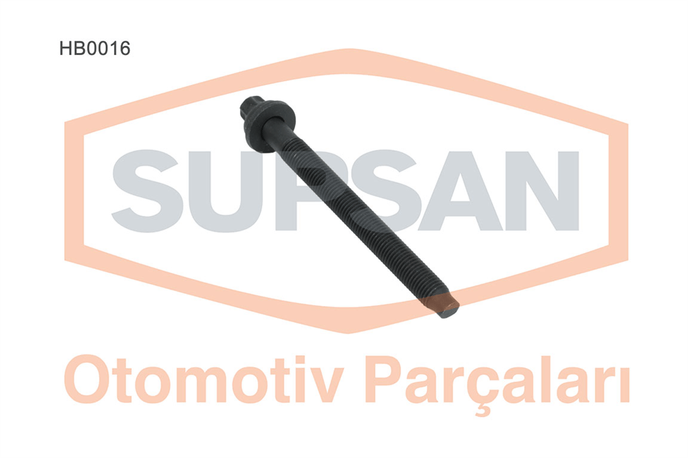 SİLİNDİR KAPAK SAPLAMASI 0204.93 X 10 ADET PEUGEOT PARTNER 1.9 D 