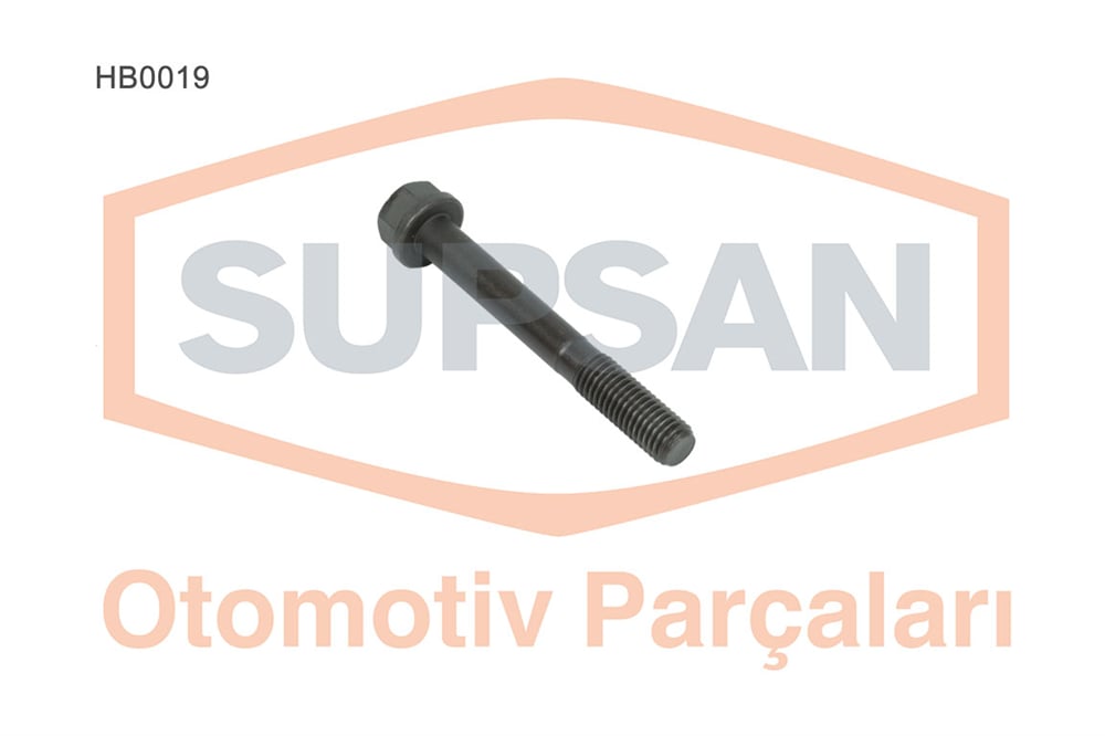 SİLİNDİR KAPAK SAPLAMASI 6093964 X 18 ADET FORD TRANSIT 2.5 D 