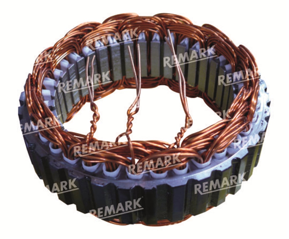 STATÖR 12V 50A ST300 R 9 - 11 - 12 VALEO TİPİ DIŞ ÇAP:127.0mm İÇ ÇAPI:90.0mm KALINLIK:26mm 