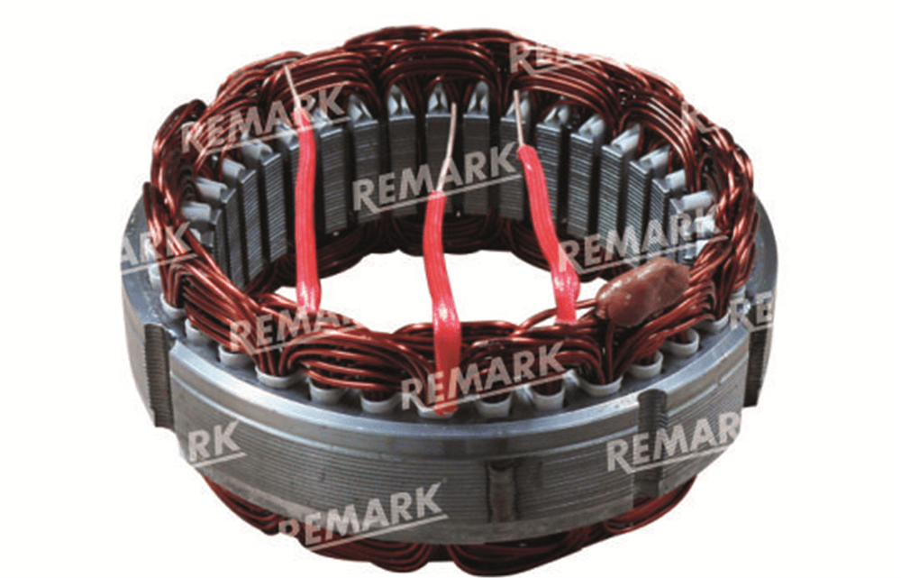 STATÖR 12V 55A ST118 FORD TRANSIT MAKO TİPİ DIŞ ÇAPI:125.0mm İÇ ÇAPI:89.0mm KALINLIK:24.0mm 